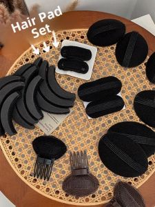 Womens Hair Volume Booster Pad Head Top Back of Head Hair Styling Tool Fresh out New Korean Style Hair Accessory Set