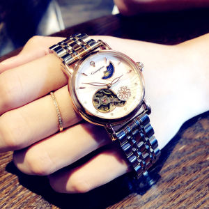 HRITO | Luxury Elegant Womens Watch Water Resistant Luminous Hollow