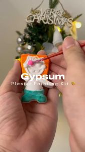 DIY Gypsum Plaster Painting Kit with Cute Cartoon Clay toys Educational Kids Christmas Kindergarten Gift Birthday Party Play Time Fun Door gift
