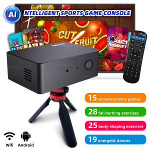 VILCORN Smart AI Active Play System For Kids & Families Interactive Physical Fitness Gaming Console with Motion Sensing Games