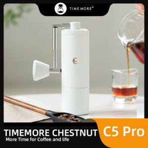 Timemore | TIMEMORE C5 PRO Espresso Manual Coffee Grinder Hand Grinder Adjustable Steel Core Burr SendCleaning Brush OutdoorPortable