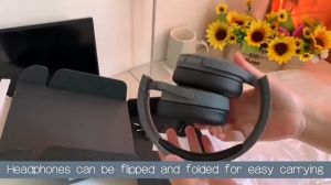 P2961 Wireless 5.0 Bluetooth Headphones HiFi Stereo Noise Cancelling Headset Foldable Over-The-Ear Headphones Heavy Bass Long Battery Life