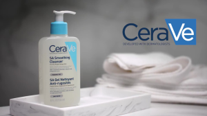 CeraVe SA Smoothing Cleanser & Cream salicylic acid cleanser Acne Remover Pore Minimizer 236ml