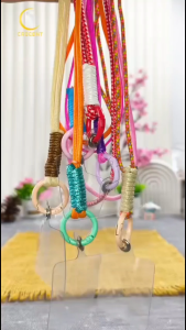 (Sudah Termasuk MIka Gantungan HP) Part 2 Lanyard HP Tali Gantungan Leher Model Nagita / Tali Sling Case Universal / Gantungan Tali HP Panjang Macaron Warna Warni Murah Kuat