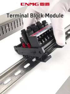 ENMG | Khối Phân Phối Nguồn DC ENMG EPTB 1 Đầu Vào 8/16 Đầu Ra Tích Hợp Mô-đun Bảo Vệ Quá Dòng Bằng Cầu Chì Độc Lập