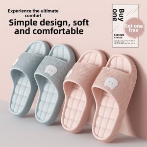 TZLDN | Slippers Summer Bathroom Anti-Slip Indoor Home Use Couple