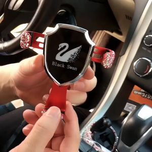 Giá đỡ điện thoại trên xe hơi - Kẹp điện thoại xe ô tô Thiên Nga Cao Cấp