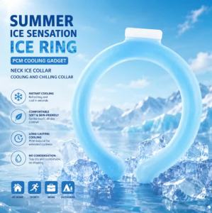 1 Pcs Cooling Neck Wraps Reusable Ice Neck Cooler Wearable Neck Cooling Tube Neck Cooling Ring Hands Free Gel for Hot Weather