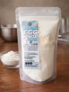 Greendahan Egg White Powder 100g - LOW FOAM Protein Rich Low Cholesterol