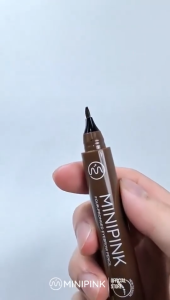 Pensil Alis Waterproof Long Lasting Anti Luntur/Eyebrow Pen 4D Suake Original Eyebrow Tattoo Sulam Alis Waterproof Tahan Lama Liquid Eyebrow Pencil Waterproof Microblading Eyebrow Pen 4 Kepala Sulaman Alis DZ