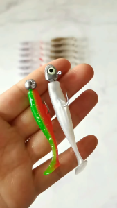 [OFFICAL] KSTKING Umpan Ekor TPE Soft T 1 SET 7.5cm / 4g Umpan pancing SET Umpan lembut = 6 PCS elastisitas tinggi tidak mudah patah