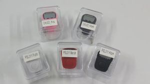 Tasbih Digital LED Tally Counter 5 Channel Rechargeable PSL311 Lampu Alat Hitung Finger Premium Dzikir