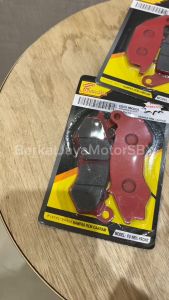 DISCPAD DISC PAD KAMPAS REM CAKRAM REM BELAKANG SATRIA FU 150 NEW INJECTION FUKUJIMA