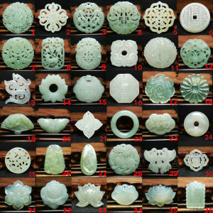 Vòng Cổ Ngọc Bích Phong Cách Truyền Thống Trung Hoa Cổ Điển Phong Cách Trang Sức Hanfu Trang Sức Cổ Trang Trí Cài Quần Áo