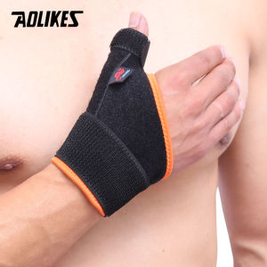 AOLIKES 1PCS Thumb Splint with Wrist Support Brace-Thumb Brace for Carpal Tunnel Thumb Spica Splint Stabilizer