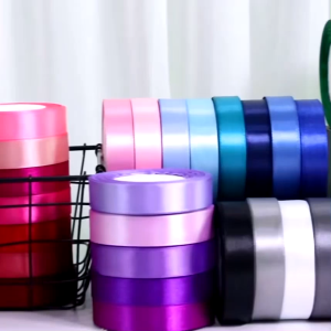 12mm Satin Ribbon Decoration Ribbon Gift Deco Ribbon Reben Satin Ribbon Festival