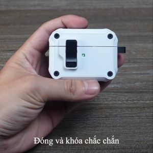 Ốp Air.pod Siuuu 2 3 Pro Pro 2 vỏ case cao cấp đặc biệt có nam châm từ tính và chống sốc bảo vệ tai nghe I 88Mobile