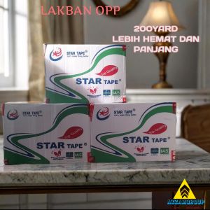 LAKBAN TEBAL 200 YARD×45MM 36ROLL/PCS