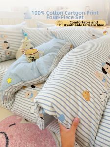 Kiss Dear | Cartoon Single Use Cotton Duvet Cover All Seasons