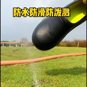 Waterproof Oilproof Kitchen Shoes For Chef Soft Anti-Slip Sole Chef Shoes For Men And Women Slip on Working Clogs