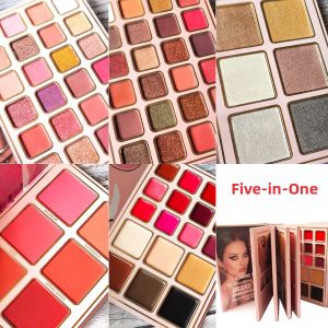 78-Color Eyeshadow Palette Matte Shiny Multi-Use Stage Performance Makeup Artist Eye Shadow Book Natural Easy to Color up