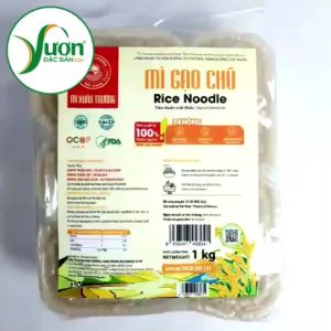 Mì Lẩu (Mì Sợi to mì phở)  mỳ gạo chũ Xuân Trường (Túi 01kg) đặc sản làng nghề Thủ Dương Bắc Giang đạt tiêu chuẩn xuất khẩu
