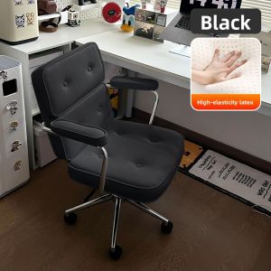 Comfortable Luxury Computer Chair Home Study Desk Chair Dormitory Chair Nordic Makeup Stool Office Chair Rotatable And Adjustable
