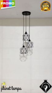 Lampu Gantung Hias Minimalis Modern bernuansa Vintage dan Klasik Sangat Cocok Untuk Dekorasi Atap Plafon Rumah Anda seperti Ruang Tamu Kamar tidur Mini Bar Teras Atap Dapur Dinding Depan Indoor Outdoor Bagus Untuk Hotel Cafe Restoran Tempat usaha