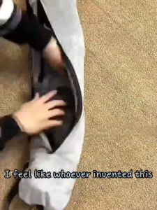 🔥 Fillable Travel Neck Pillow Portable Neck Pillow Multi Function Travel Bag Pillow Fillable Neck Pill