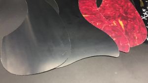 40/41INCH Professional Folk Acoustic Guitar Pickguard Self-adhesive Pick Guard Sticker for Acoustic Guitarra Accessories