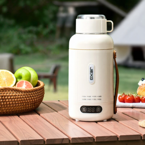 JIEXG | Portable Insulated Stainless Steel Electric Kettle