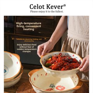 Large Capacity Household Soup Bowl for Hot Pot & Seafood