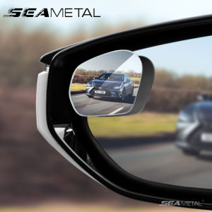 SEAMETAL High -end car convex mirror fan -shaped 360 ° rotation installed on a frameless rearview mirror to eliminate blind spots