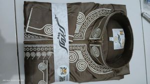 Jubah gamis import mesir motif bordil polyester Elegant slim Fit