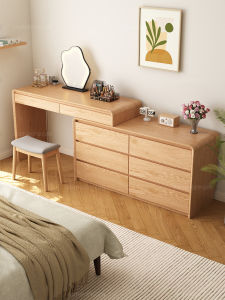SAMEDREAM | Multifunctional Nordic Style Makeup Vanity Dressing Table with Storage