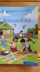 Ori Buku Matematika Kelas 4 SD Kurikulum Merdeka Original Kemendikbud