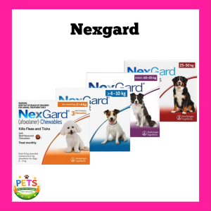 NEXGARD CHEWABLE TABLETS FOR DOGS 1BOX