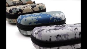 Portable Sunglasses Box EVA Glasses Case For Outdoor Sports Camouflage Eyewear Holder with Buckle Storage Bag
