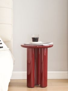 Modern Artistic round Coffee Table Luxury Sofa Side Table Bedroom Bedside Small Circular Desk Simple Elegant Home Furniture