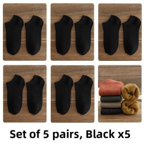 JINGCHI | Womens Short Sport Socks Thickened Fleece Lined Towel Floor Socks Autumn Winter Warm Boat Socks Breathable Moisture Wicking