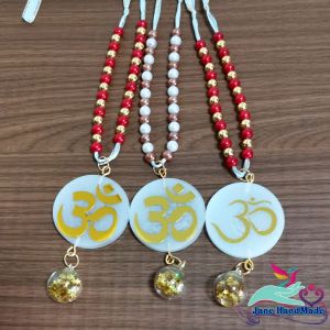 Car Hanging Amulet Hand made Unique Lord Ganesha / Shiva Lingam / Perumal / Aum /Lord Shiva / Durgai / Murugan / Hanuman / Kaali / car pedant / car ornament / mirror ornament / Accessories for gifts car / auto decoration / jane handmade / jane hand made