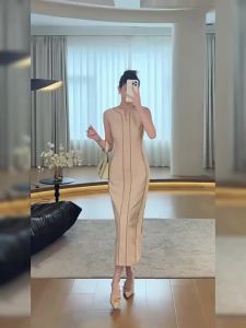 QFN | Unique Elegant Slimming Sleeveless Dress