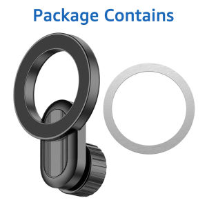 Giá Đỡ Điện Thoại Từ Tính Đa Năng Với Khớp Cầu 17mm Xoay 360 Độ °   Phụ Kiện Giá Đỡ Xoay Trên Ô Tô Cho MagSafe iPhone Xiaomi