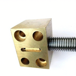 MEINWAY | Grinding Machine Parts Copper Nut And Handwheel For Feed Screw