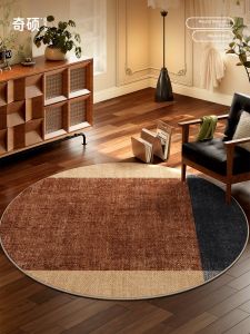 QISHUO | Vintage Round Room Decoration Carpet