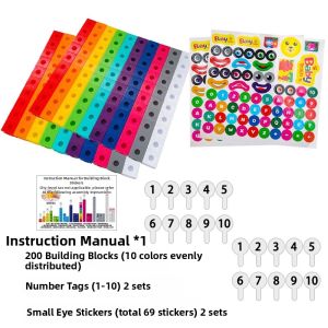 MUDIAN | Educational Number Blocks for Kids Assembly Materials