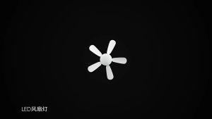 Lampu kipas langit-langit multifungsi Lampu dengan Remote Control Lampu LED