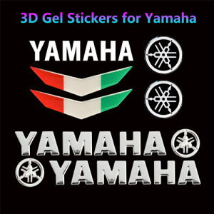 3D Gel Motorcycle Stickers Fuel Tank Sticker Logo Emblems for Yamaha