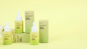 Green Lemon VC làm sáng mặt serum serum serum nâng serum dưỡng ẩm cho các đường mặt tối tăm giảm TF-uni-vn