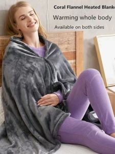 Electric Heating Shawl Intelligent Temperature Control Winter Cold-Proof Heattech Multi-Functional Heating Blanket Office Cover Leg Warming Blanket